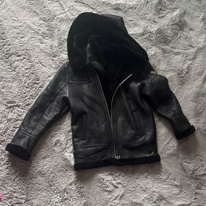 Women's Black Bomber Jacket